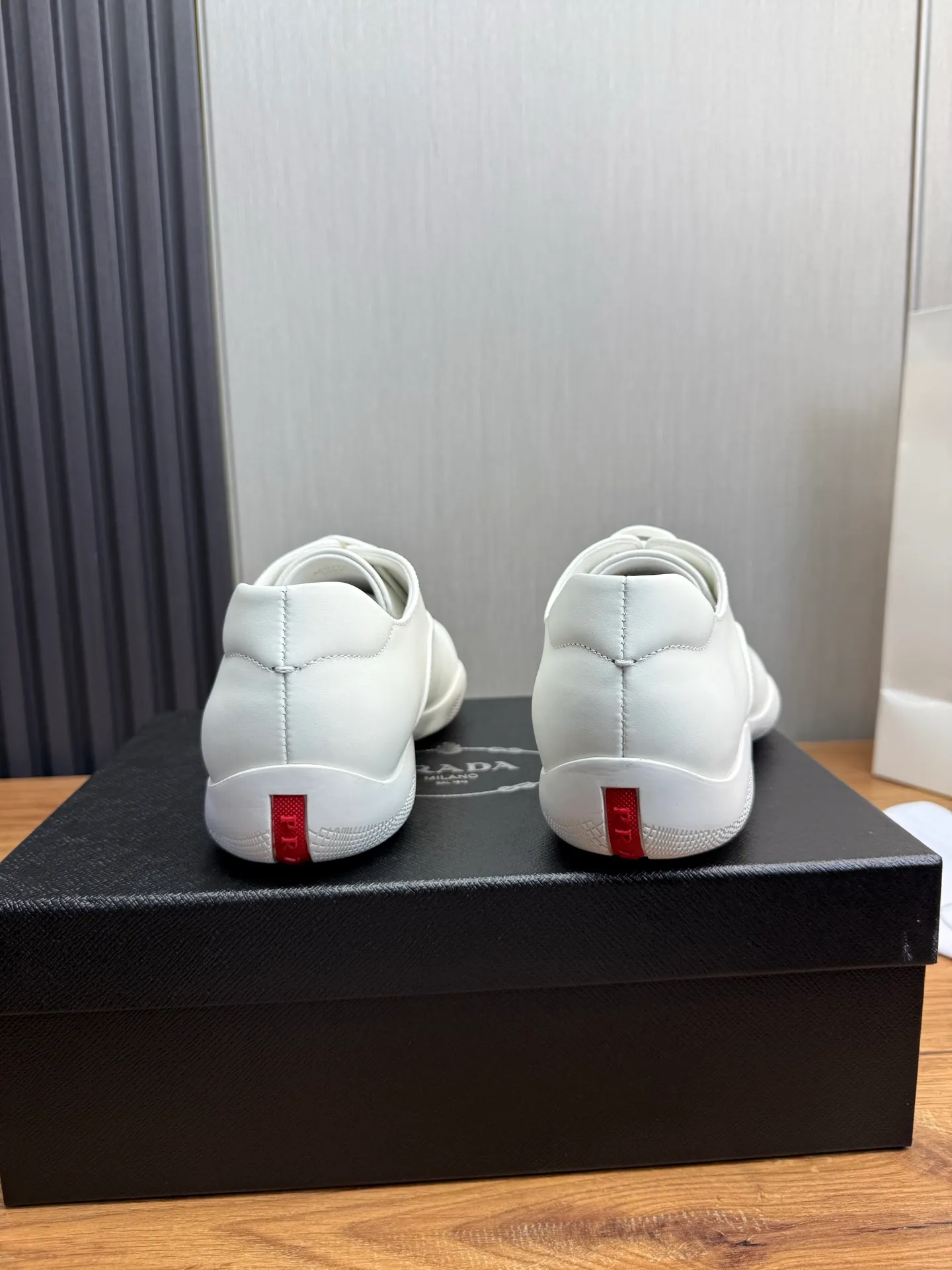 Men's shoes 💰760💰 [PRADA] New models synchronized with the official website, high-quality shipments ✔️Best sellers🔥 Original cowhide + cowhide lining, 1🆚1 replica, original original sole, 38-45 (men's 38.45 custom-made, non-refundable)